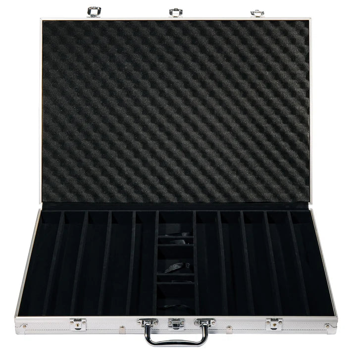 1000 Count Aluminum Poker Chip Case