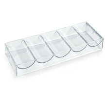 Load image into Gallery viewer, 100 Count Clear Acrylic Poker Chip Tray