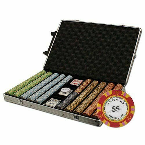 Monte Carlo Poker Chip Sets
