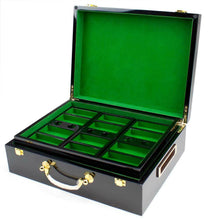 Load image into Gallery viewer, 500 Count Hi-Gloss Wooden Poker Chip Case