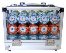 Load image into Gallery viewer, 600 Monte Carlo Poker Chip Set with Acrylic Case