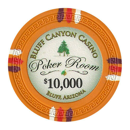 Bluff Canyon Poker Chips