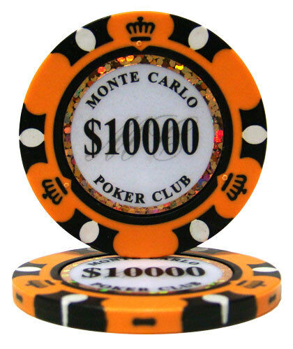 Monte Carlo Poker Chips