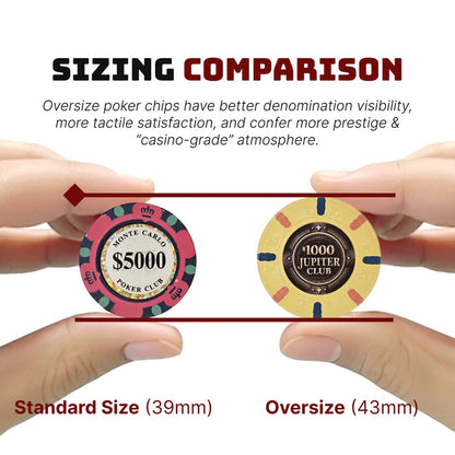 Jupiter Club Poker Chip Sets