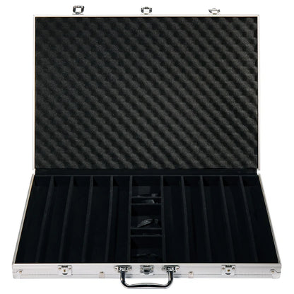 1000 Count Aluminum Poker Chip Case