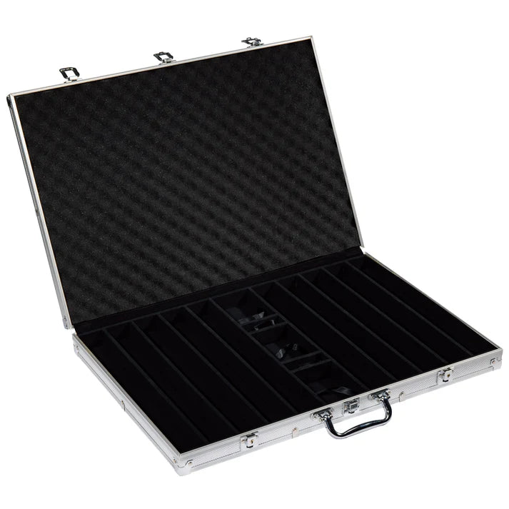 1000 Count Aluminum Poker Chip Case