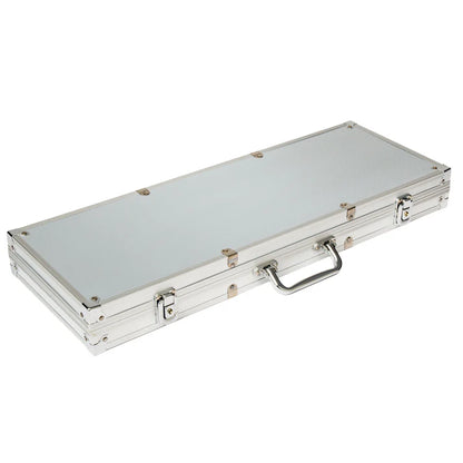 500 Count Aluminum Poker Chip Case