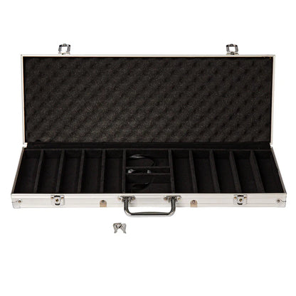 500 Count Aluminum Poker Chip Case