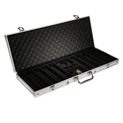 500 Count Aluminum Poker Chip Case