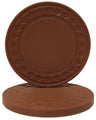 Brown Super Diamond poker chip