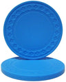 Light blue Super Diamond poker chip