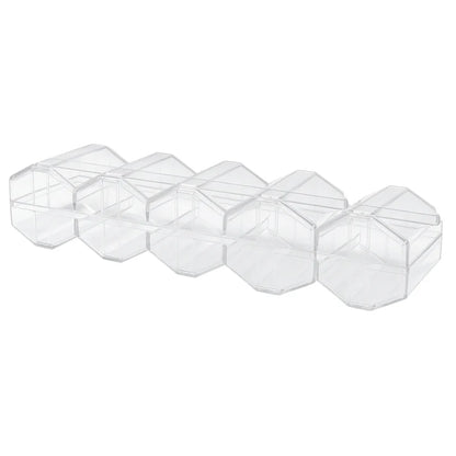 100 Count Oversized 43mm Poker Chip Tray with Lid