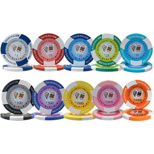 Tournament Pro Poker Chips