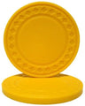 Yellow Super Diamond poker chip