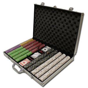 1000 Bluff Canyon Poker Chip Set with Aluminum Case