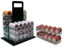 Load image into Gallery viewer, 1000 Coin Inlay Poker Chip Set with Acrylic Case