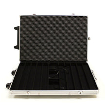 Load image into Gallery viewer, 1000 Ace King Suited Poker Chip Set with Rolling  Aluminum Case