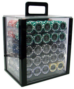 1000 Eclipse Poker Chip Set with Acrylic Case