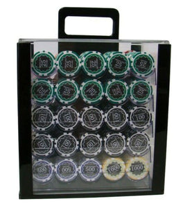 1000 Eclipse Poker Chip Set with Acrylic Case