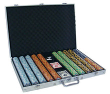 Load image into Gallery viewer, 1000 Monte Carlo Poker Chip Set with Aluminum Case