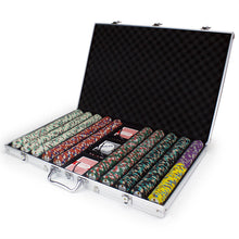 Load image into Gallery viewer, 1000 Showdown Poker Chip Set with Aluminum Case