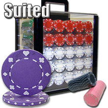Load image into Gallery viewer, 1000 Suited Poker Chip Set with Acrylic Case
