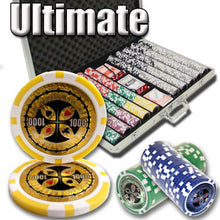 Load image into Gallery viewer, 1000 Ultimate Poker Chip Set with Aluminum Case