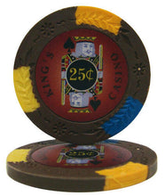 Load image into Gallery viewer, 500 Kings Casino Poker Chip Set with Aluminum Case