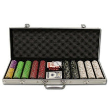 Load image into Gallery viewer, 500 Desert Heat Poker Chip Set with Aluminum Case