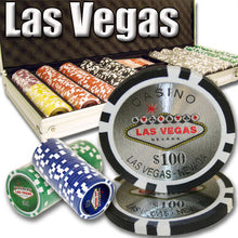Load image into Gallery viewer, 500 Las Vegas Poker Chip Set with Aluminum Case