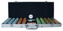 Load image into Gallery viewer, 500 Monte Carlo Poker Chip Set with Aluminum Case