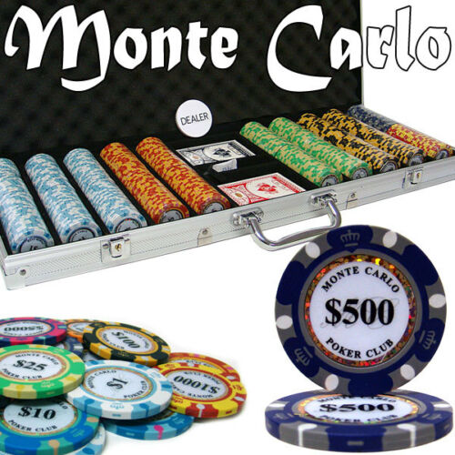 Monte Carlo Poker Chip Sets
