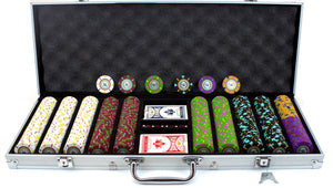 500 The Mint Poker Chip Set with Aluminum Case