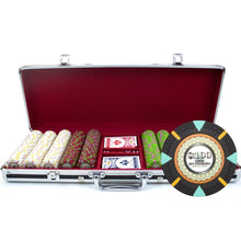 Load image into Gallery viewer, 500 The Mint Poker Chip Set with Black Aluminum Case