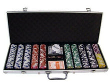 Load image into Gallery viewer, 500 Tournament Pro Poker Chip Set with Aluminum Case