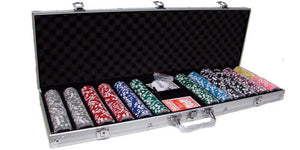 600 Ace Casino Poker Chip Set with Aluminum Case
