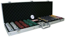 Load image into Gallery viewer, 600 Ace King Suited Poker Chip Set with Aluminum Case