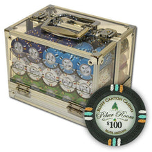 Load image into Gallery viewer, 600 Bluff Canyon Poker Chip Set with Acrylic Case