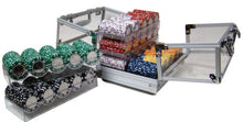 Load image into Gallery viewer, 600 Coin Inlay Poker Chip Set with Acrylic Case