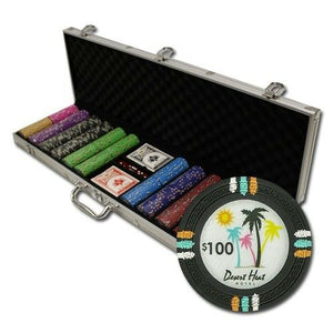 600 Desert Heat Poker Chip Set with Aluminum Case