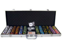Load image into Gallery viewer, 600 Kings Casino Poker Chip Set with Aluminum Case