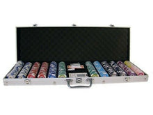Load image into Gallery viewer, 600 Tournament Pro Poker Chip Set with Aluminum Case