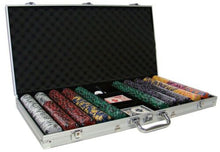 Load image into Gallery viewer, 750 Ace King Suited Poker Chip Set with Aluminum Case