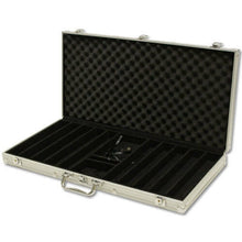 Load image into Gallery viewer, 750 Striped Dice Poker Chip Set with Aluminum Case