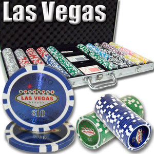 750 Las Vegas Poker Chip Set with Aluminum Case