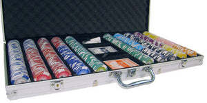 750 Tournament Pro Poker Chip Set with Aluminum Case