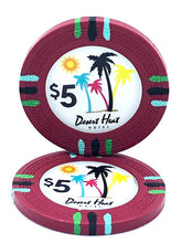 Load image into Gallery viewer, (25) $5 Desert Heat Poker Chips