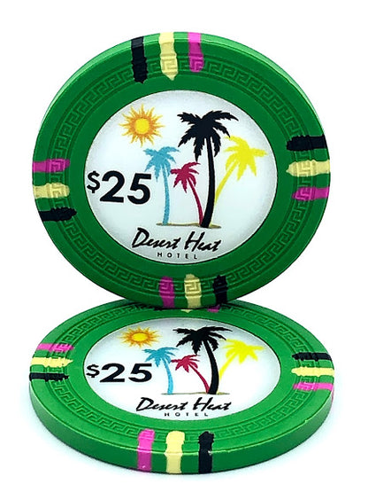 Desert Heat Poker Chips