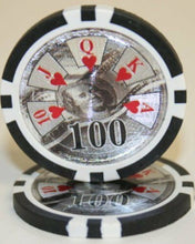 Load image into Gallery viewer, (25) $100 Ben Franklin Poker Chips