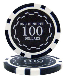 (25) $100 Eclipse Poker Chips